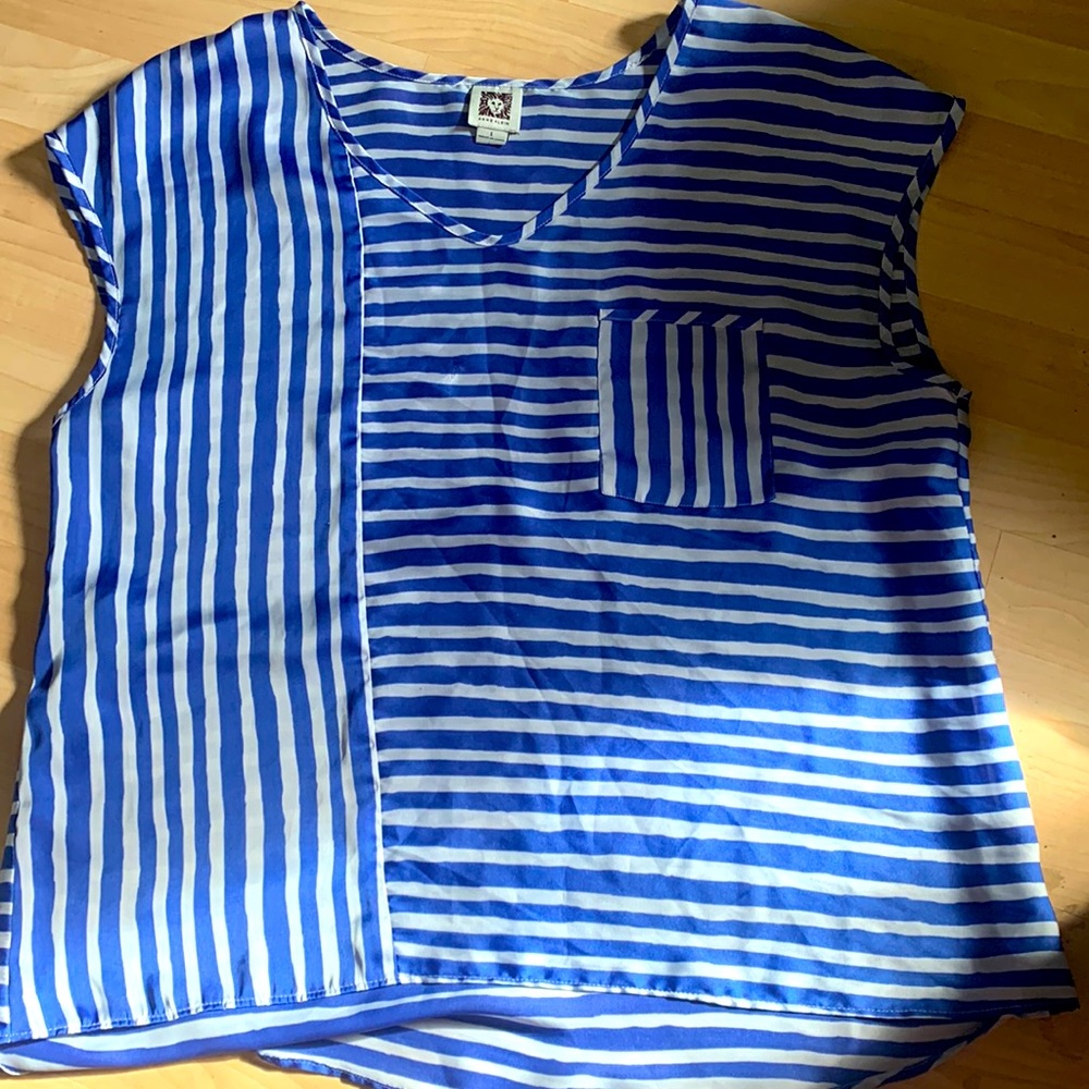 Silk Anne Klein blouse